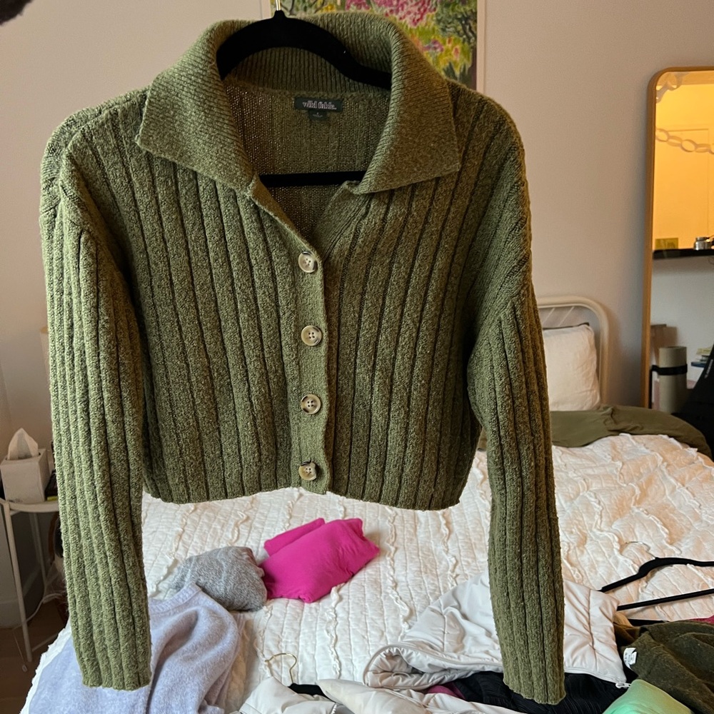 Wild Fable Cropped Cardigan